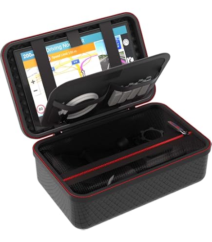 Amazon.com: Navitech Black Hard GPS Carry Case Compatible with